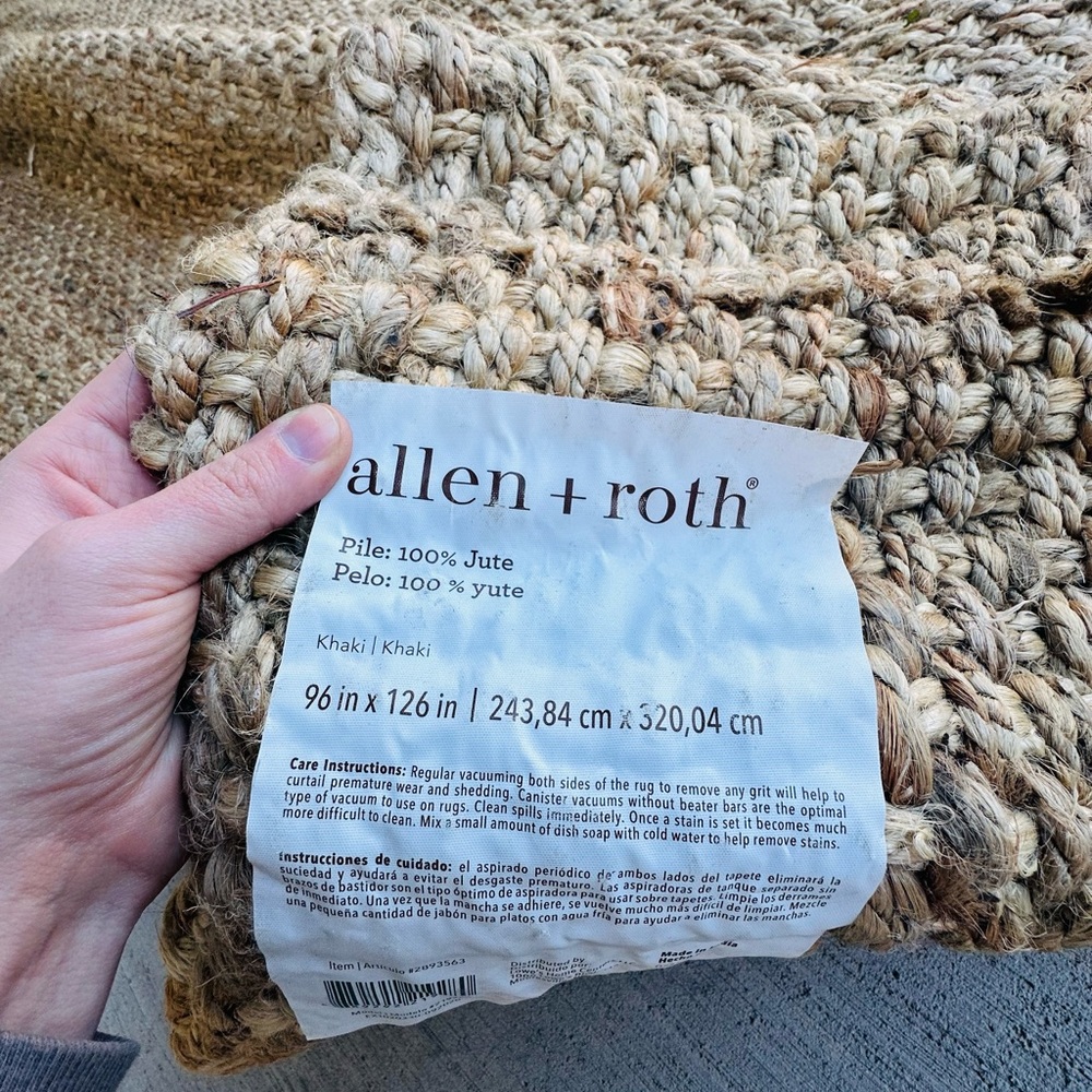 allen +roth rug